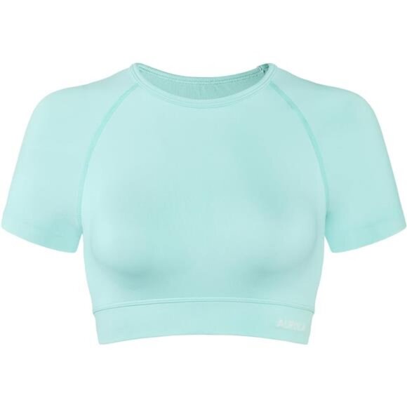 Influence Crop Top Workout Shirts for Women Spa Retreat - Picture 1 of 6